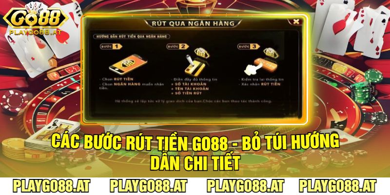 Các Bước Rút Tiền Go88 - Bỏ Túi Hướng Dẫn Chi Tiết