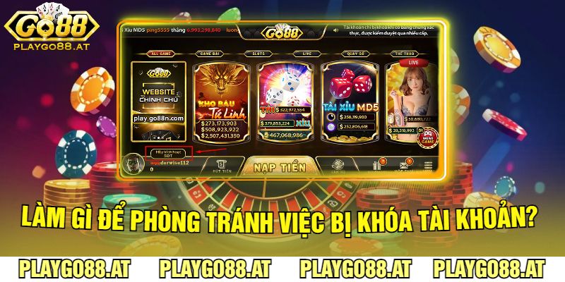 Làm Gì Để Phòng Tránh Việc Bị Khóa Tài Khoản